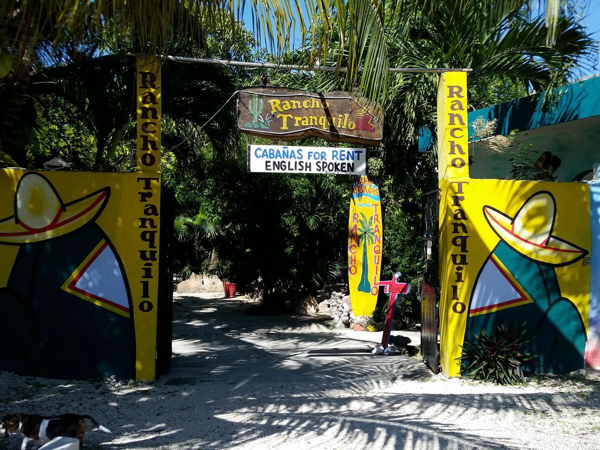 Ostello Rancho Tranquilo Tulum Esterno foto